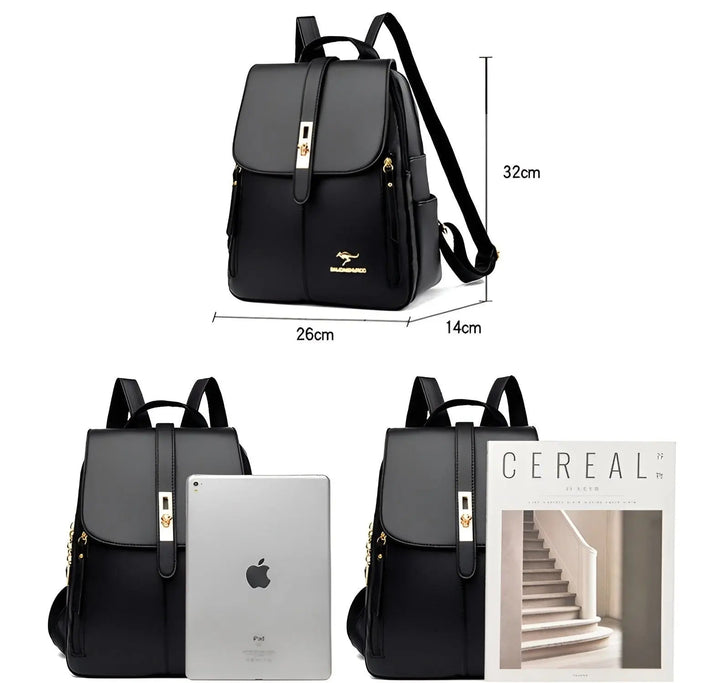 Skanto | Alena Rucksack - Luxuriöse und hochwertige Damenhandtasche aus Leder