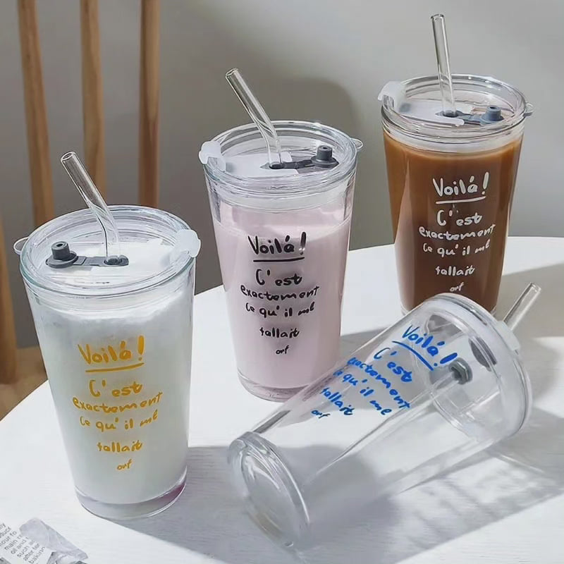 Skanto | Rundes transparentes Borosilikat-Trinkglas