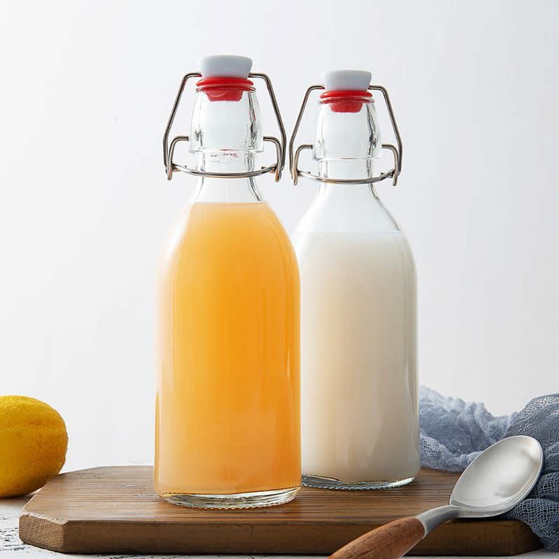 Bügelflaschen aus Glas