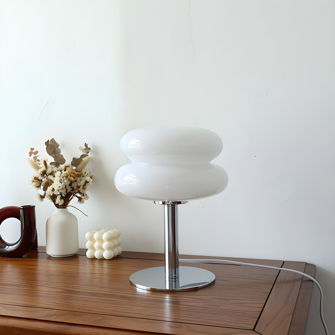 Skanto | Italienische Designer-LED-Tischlampe aus Glas