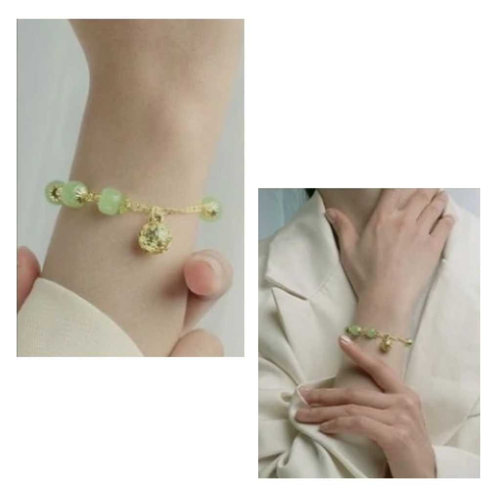 Hetian Jade Glockenarmband