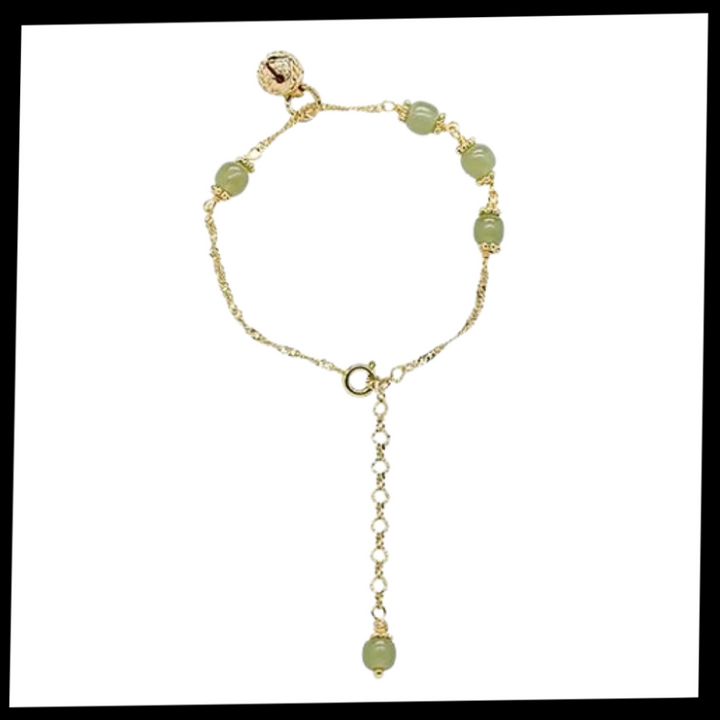 Hetian Jade Glockenarmband