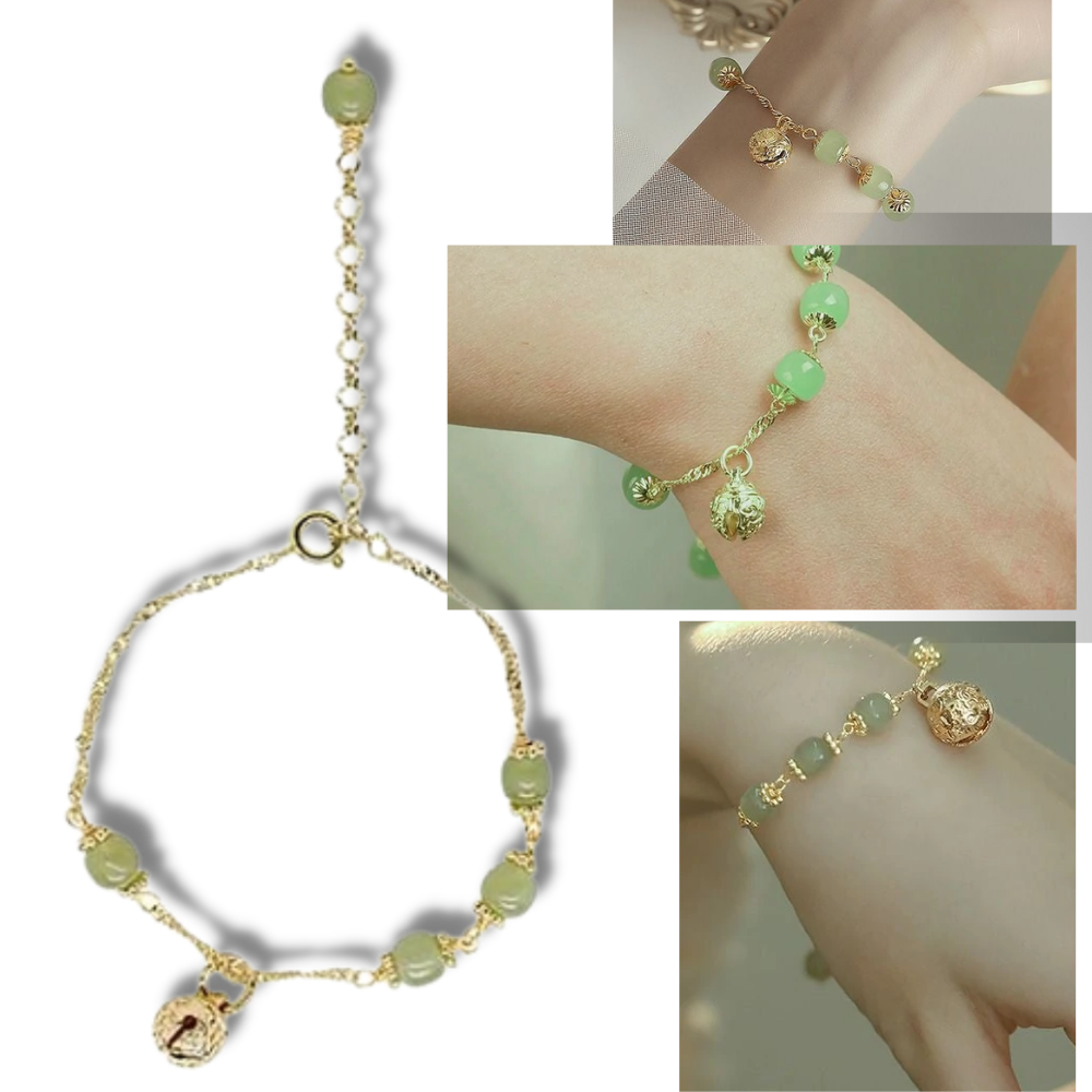 Hetian Jade Glockenarmband