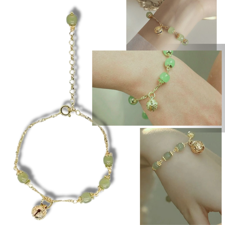 Hetian Jade Glockenarmband