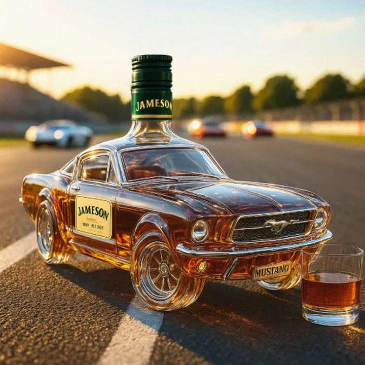 Skanto | OutlawFlask | Limited Edition Bronco Whiskey Flasche