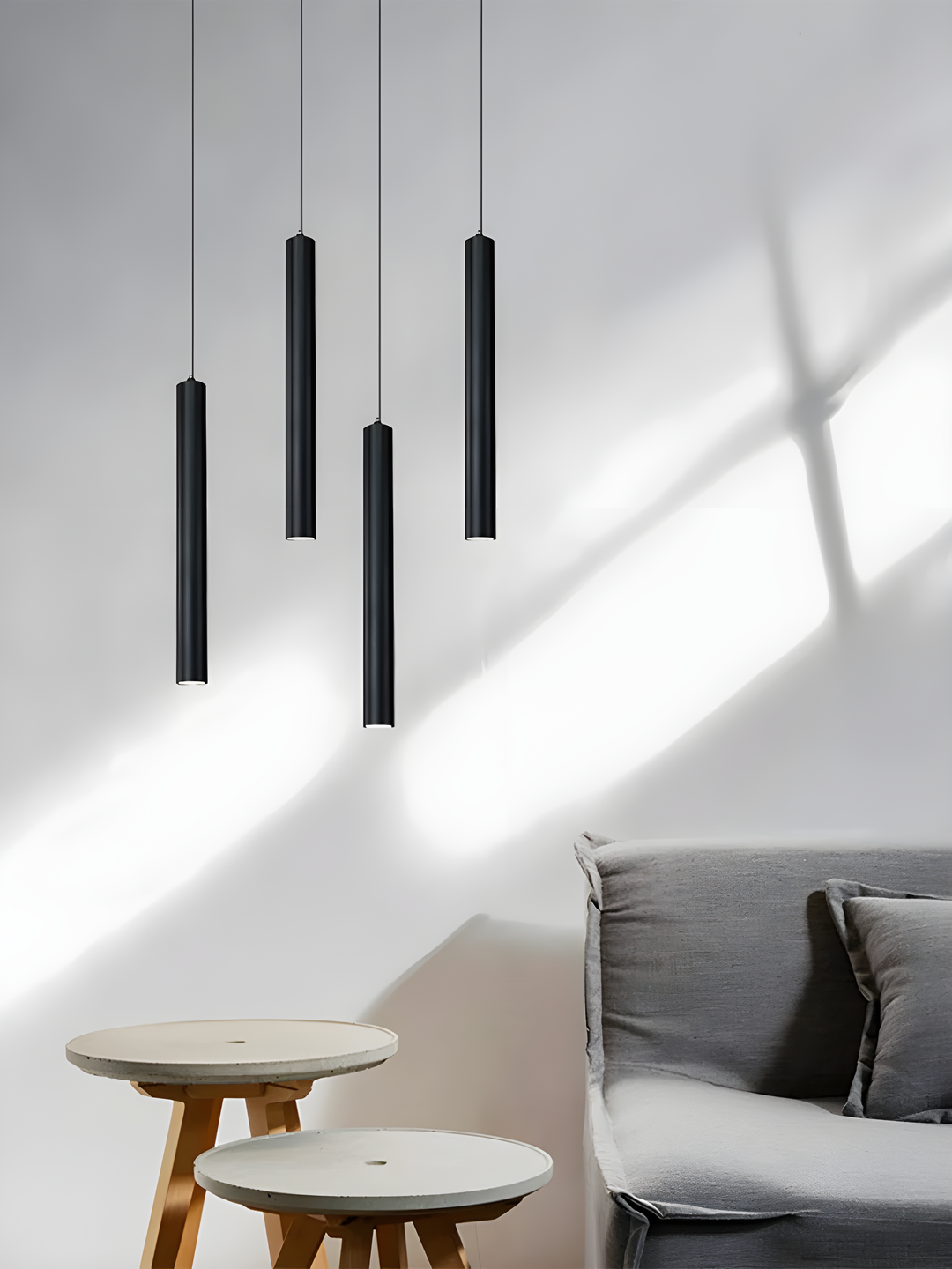Skanto | Moderne Nordische Doppelkopf-LED-Pendelleuchte
