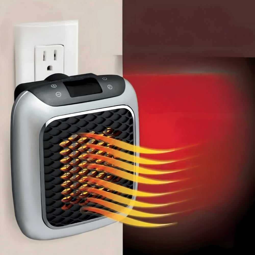 Skanto | WarmiWall Keramik-Wandheizung – Energiesparender Mini-Heizkörper mit Thermostat