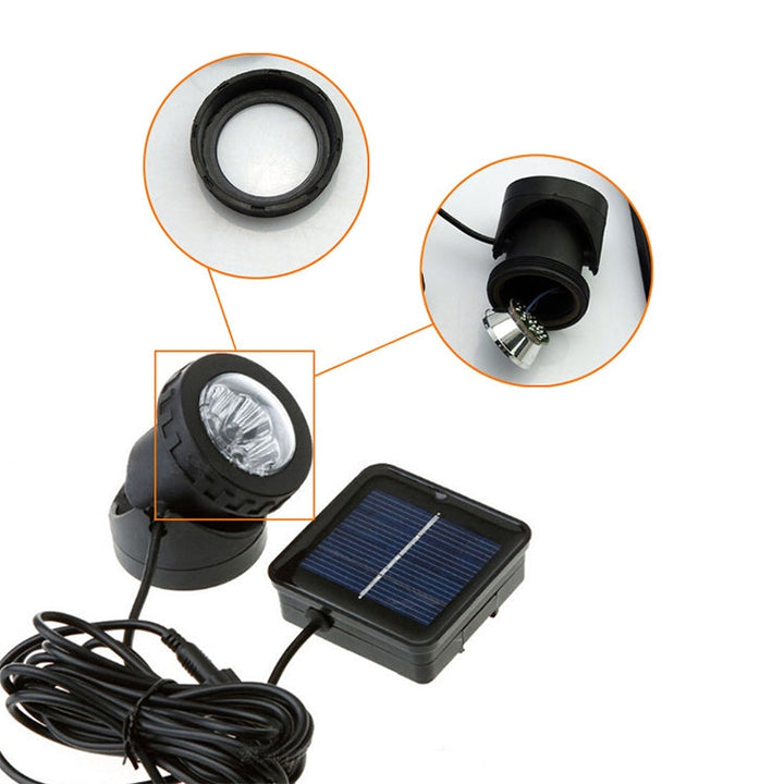 Skanto | Skanto Zwei Köpfe LED Outdoor Wasserdichter Solar-Flutlichtstrahler