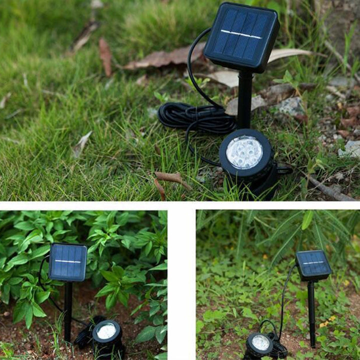 Skanto | Skanto Zwei Köpfe LED Outdoor Wasserdichter Solar-Flutlichtstrahler