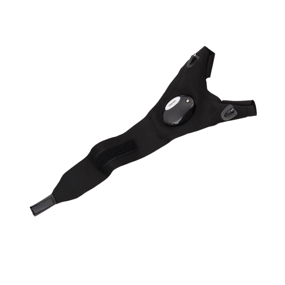 Ein Paar LED-Handschuhe mit wasserdichten Lichtern