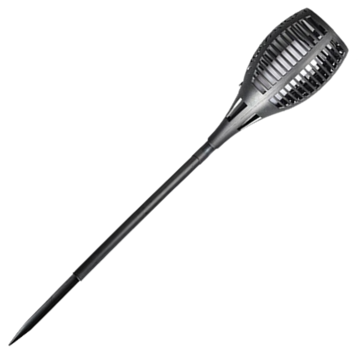 LED-Solarfackel mit flackernder Flamme