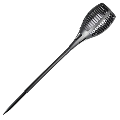 LED-Solarfackel mit flackernder Flamme