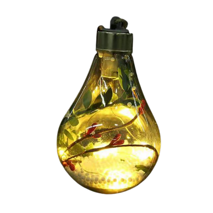 LED-Transparente Weihnachtsbaumkugel-Glühbirne