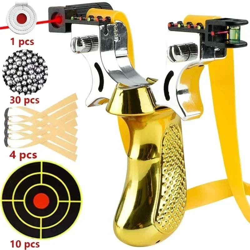 Skanto | Schleuder mit rutschfestem Griff | Eingebauter Laser & Wasserwaage für präzises Schießen