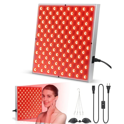Skanto Skanto | GlowVibe | Rotlichttherapie-Panel | Stimuliert die Zellreparatur & verbessert die Hautelastizität | Entdecke die Magie des Rotlichts