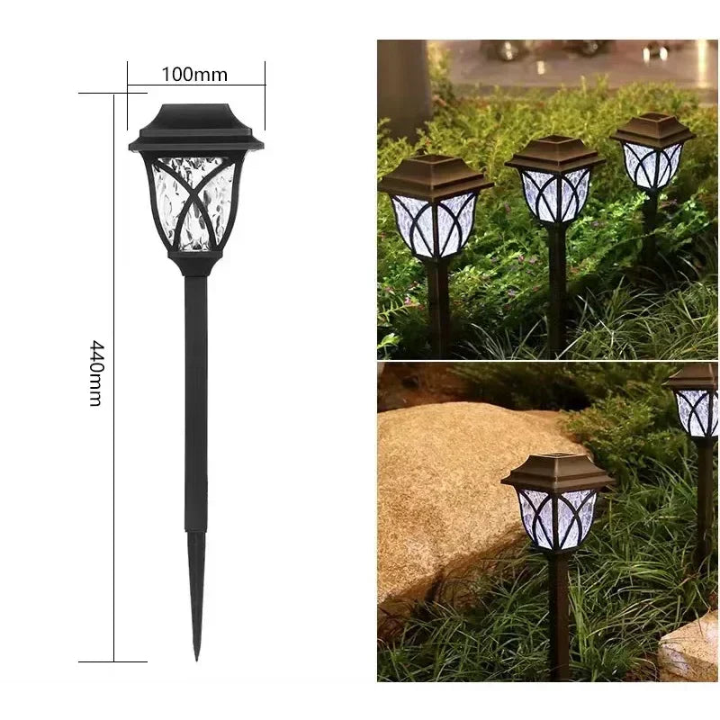 Skanto | LED Solar Gartenleuchten – Solarbetriebene Dekorationsleuchten für Außenwege