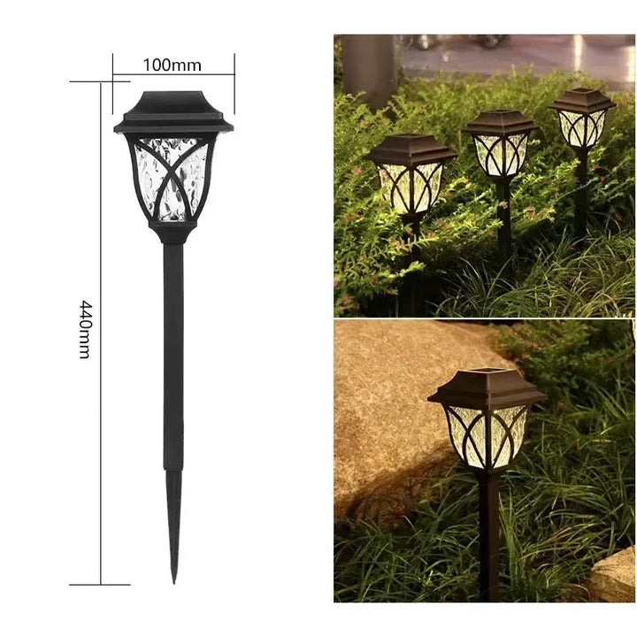 Skanto | LED Solar Gartenleuchten – Solarbetriebene Dekorationsleuchten für Außenwege
