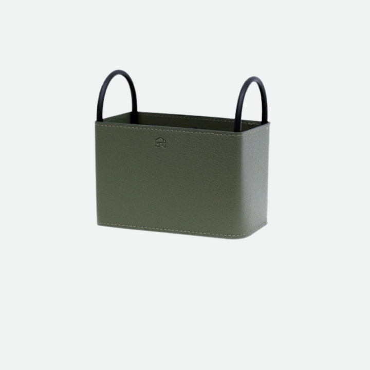 Skanto | Oslo Leder-Aufbewahrungskorb
