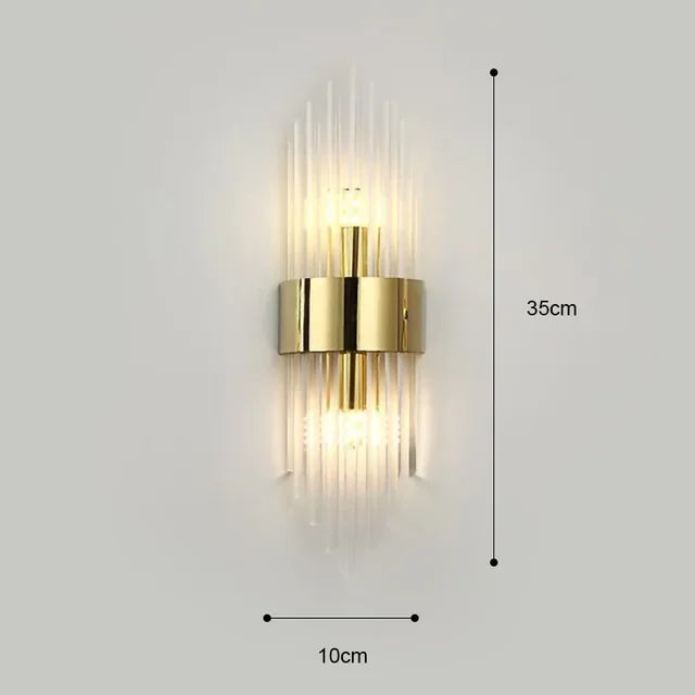 Skanto | Wandlampe – GlamorLite – Luxus-Design – Elegant und raffiniert