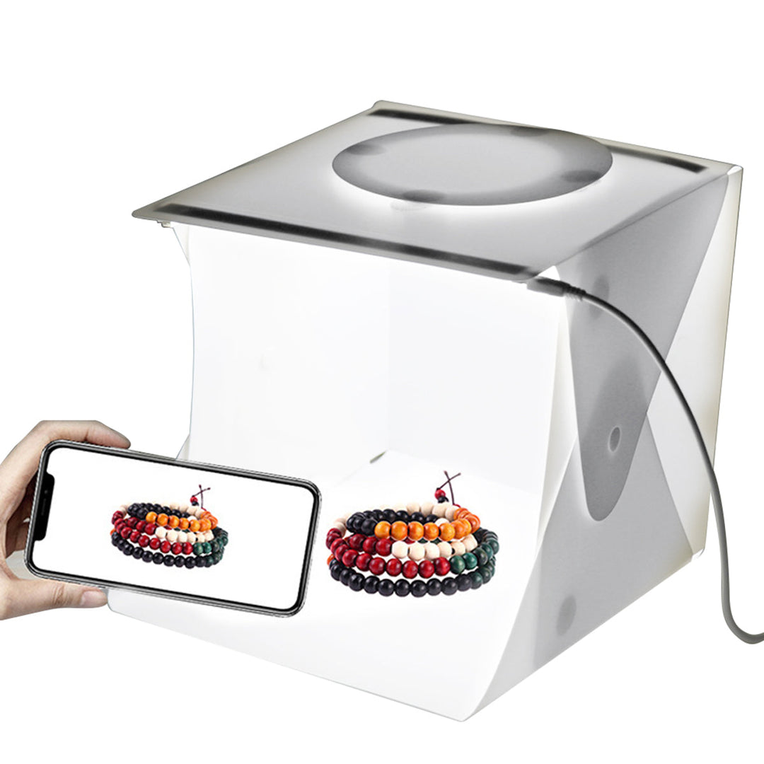 Fotostudio-Lichtbox (+ GRATIS Stativ)