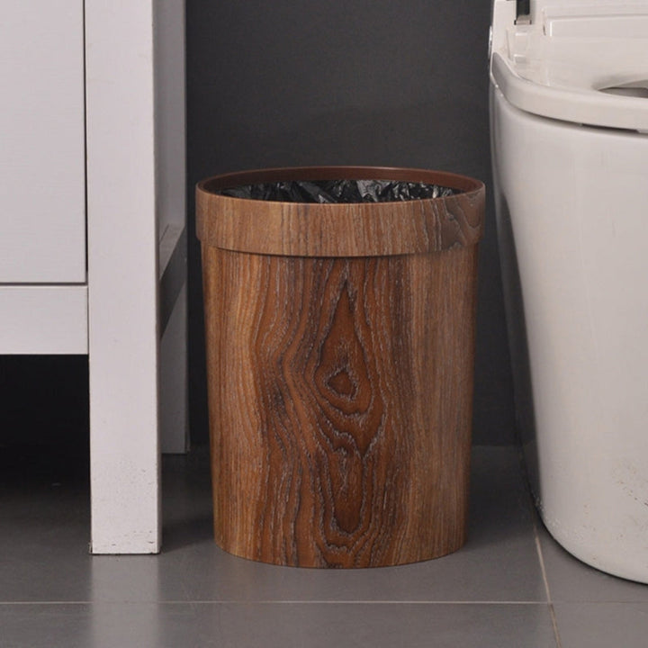 Skanto | LignoBin – Mülleimer im skandinavischen Holz-Look (8L)