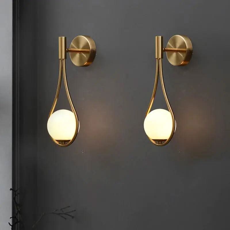 Skanto | Skandinavische LED-Wandleuchte – Minimalistische Lampe aus Holz und Metall