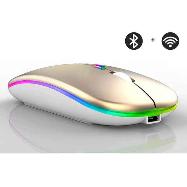 LuxeClick Maus – Kabellose wiederaufladbare Bluetooth Maus Skanto