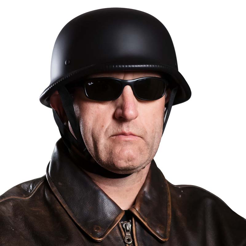 Skanto | Stylischer Halb-Motorradhelm mit voller Sicherheit