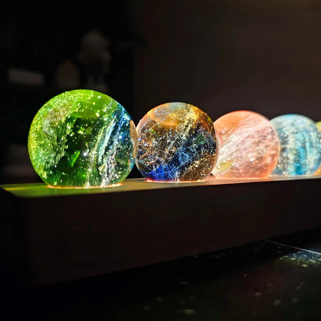 Skanto | Lumea Kristall-Tischlampe – Schaffen Sie eine magische und entspannende Atmosphäre