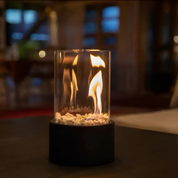 Skanto | Lujolux Tischkamin – Stilvoller Bio-Ethanol-Kamin für Gemütlichkeit und Wärme