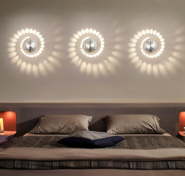 Skanto | LuminBlast Wandlampe – Farbenfrohe Spiralzylinder-Wandleuchte für moderne Innenbeleuchtung