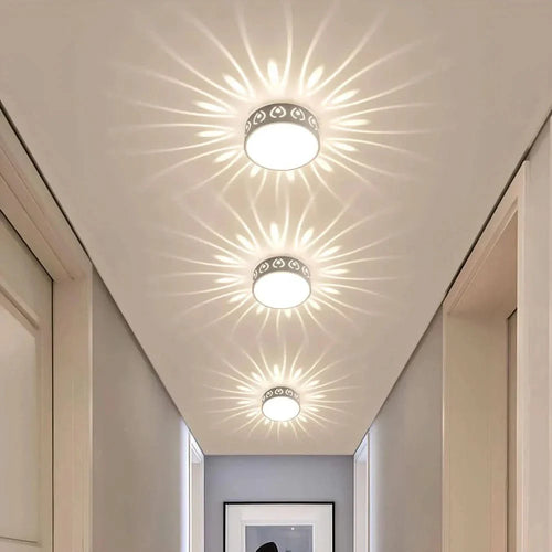 Skanto | Lunoval LED Deckenleuchte – Ultraflache runde Leuchte