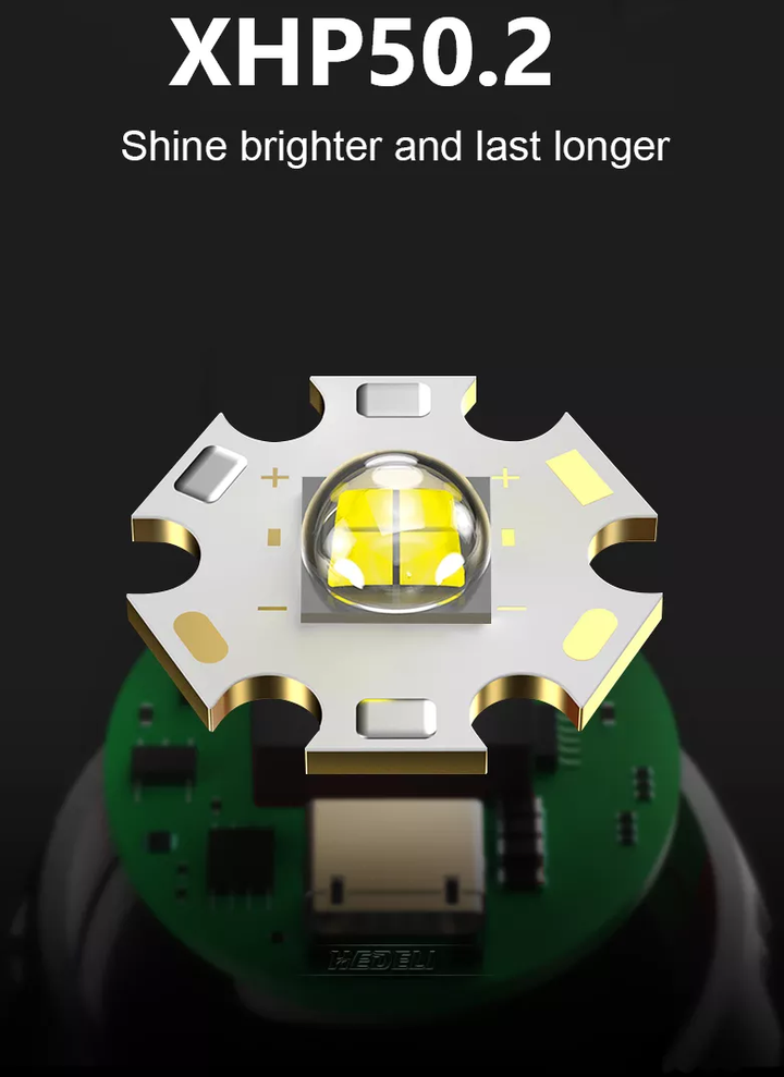 Skanto | LED-Taschenlampe | Wiederaufladbare Taschenlampe