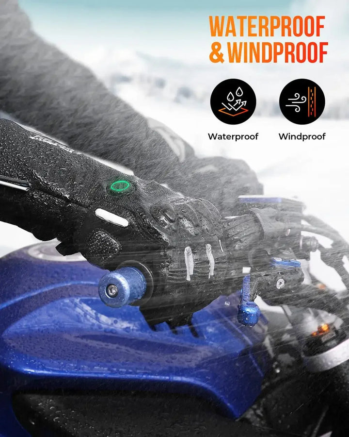 Skanto | Thermobeheizte Handschuhe | Wasserdichte, wiederaufladbare Winterhandschuhe