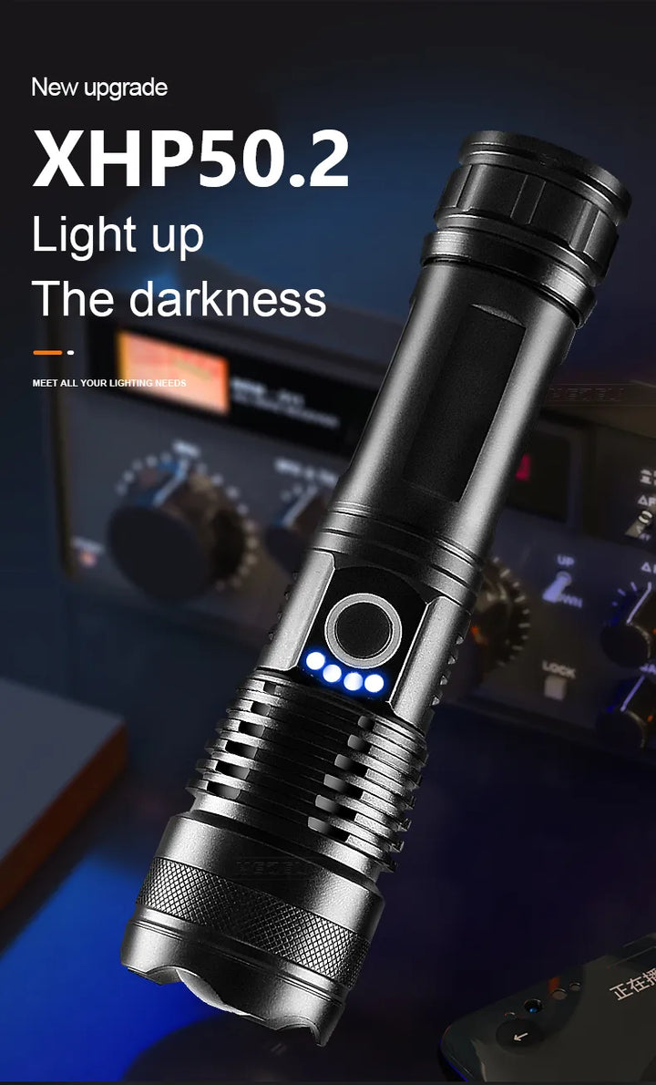 Skanto | LED-Taschenlampe | Wiederaufladbare Taschenlampe