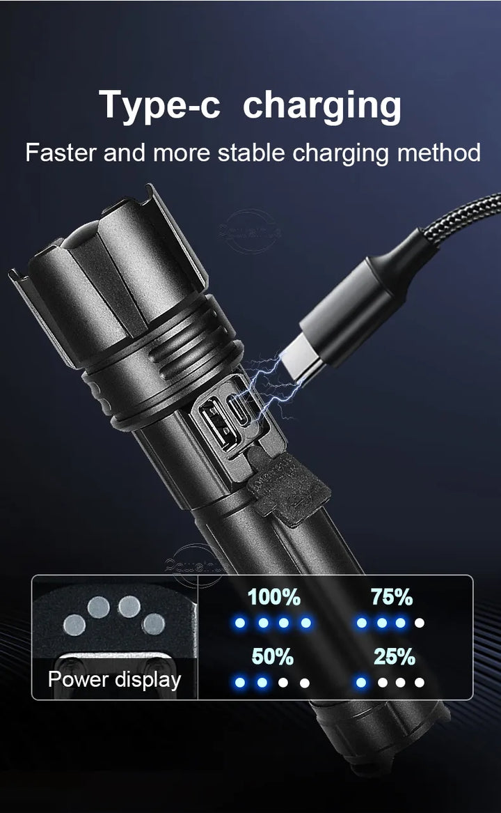 Skanto | LED-Taschenlampe | Wiederaufladbare Taschenlampe