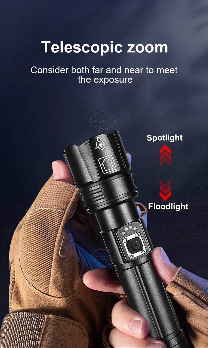 Skanto | LED-Taschenlampe | Wiederaufladbare Taschenlampe