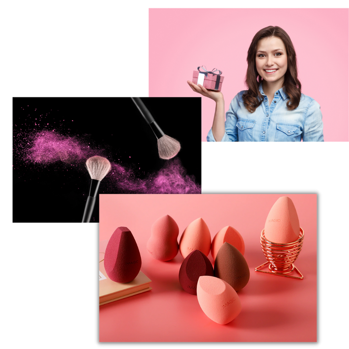 Weicher Make-up-Schwamm