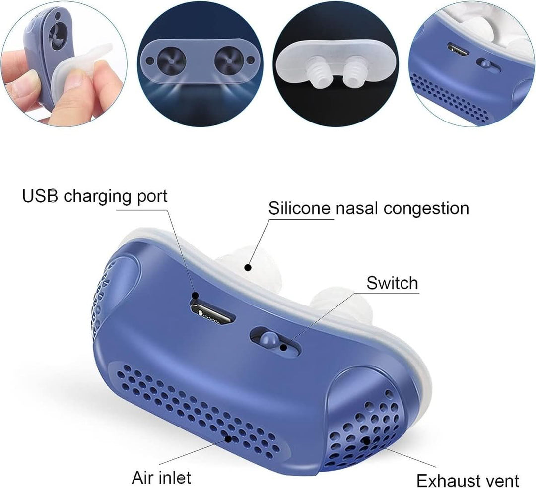 Skanto | Anti-Schnarch-CPAP-Gerät für ruhigen Schlaf und freie Atmung