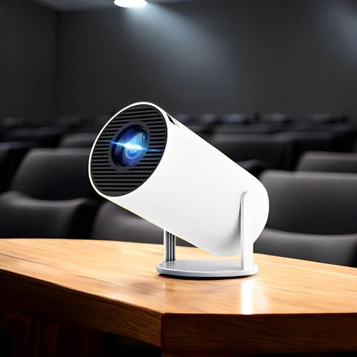 Skanto | Smarter 4K Mini-Projektor mit Dual-WiFi und Bluetooth-Konnektivität