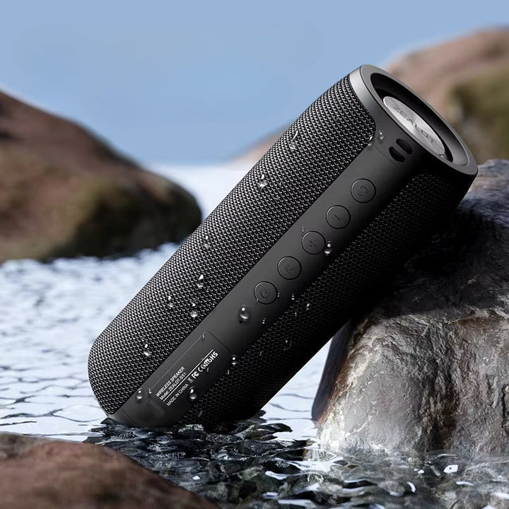 Skanto | Leistungsstarker Mini Bluetooth Lautsprecher – Kompakter 360° kabelloser wasserdichter Lautsprecher