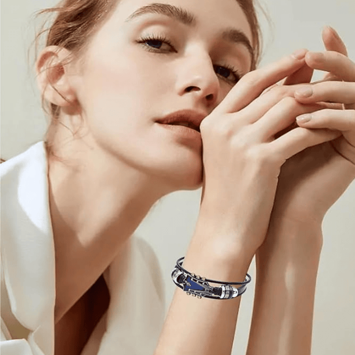 Skanto | Musikinspiriertes Lederarmband