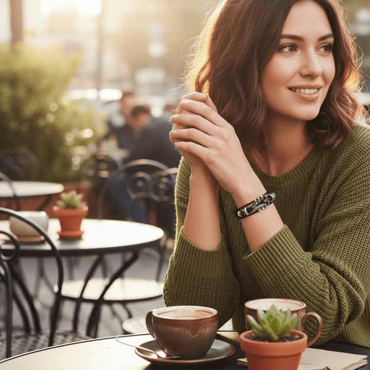 Skanto | Musikinspiriertes Lederarmband