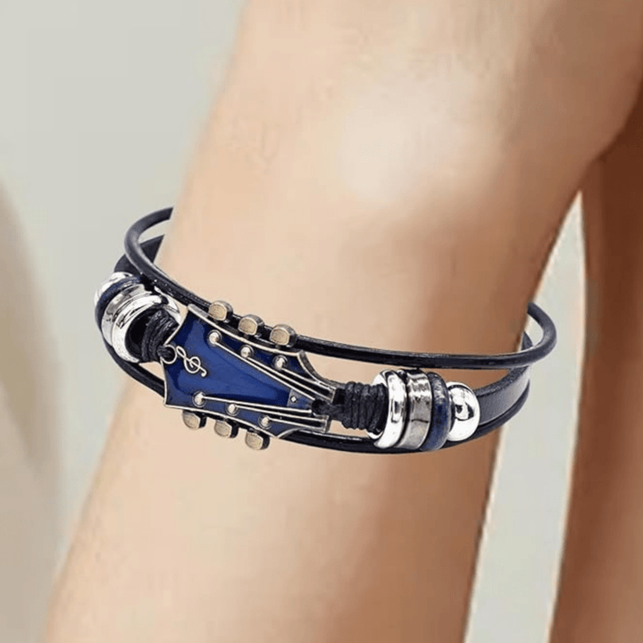 Skanto | Musikinspiriertes Lederarmband