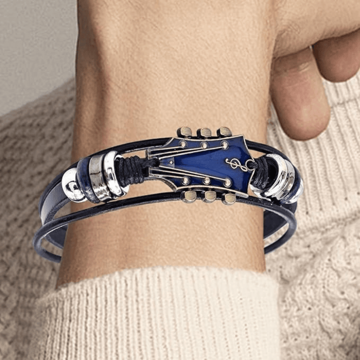 Skanto | Musikinspiriertes Lederarmband