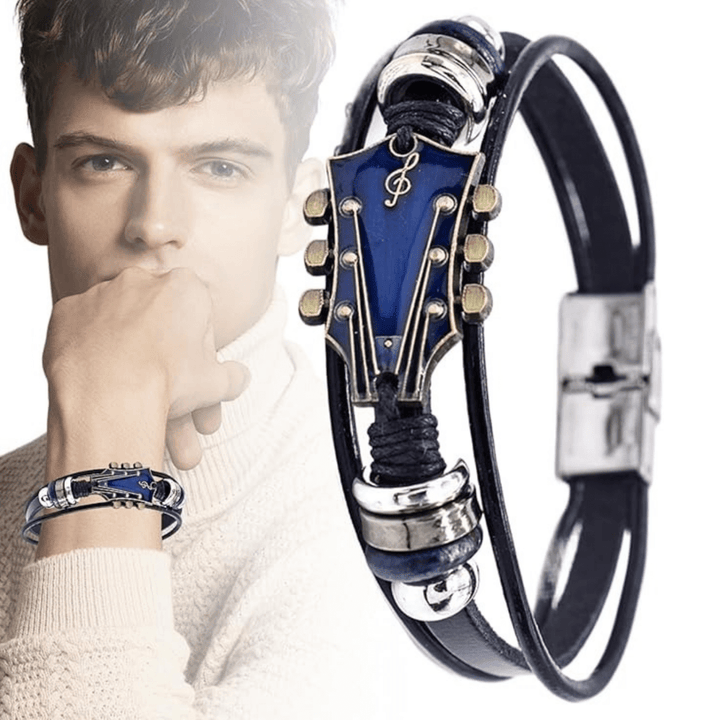 Skanto | Musikinspiriertes Lederarmband
