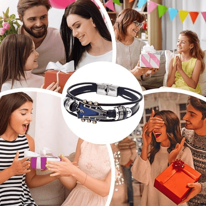Skanto | Musikinspiriertes Lederarmband