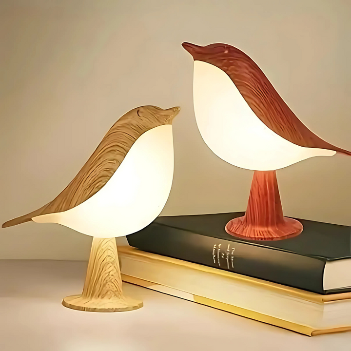 Skanto | Vogelförmige verstellbare Lampe | Tragbarer Aroma-Diffusor mit anpassbarem Licht für Entspannung und Lesen
