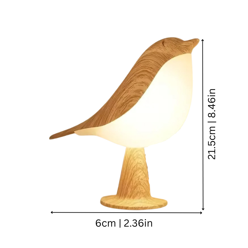 Skanto | Vogelförmige verstellbare Lampe | Tragbarer Aroma-Diffusor mit anpassbarem Licht für Entspannung und Lesen