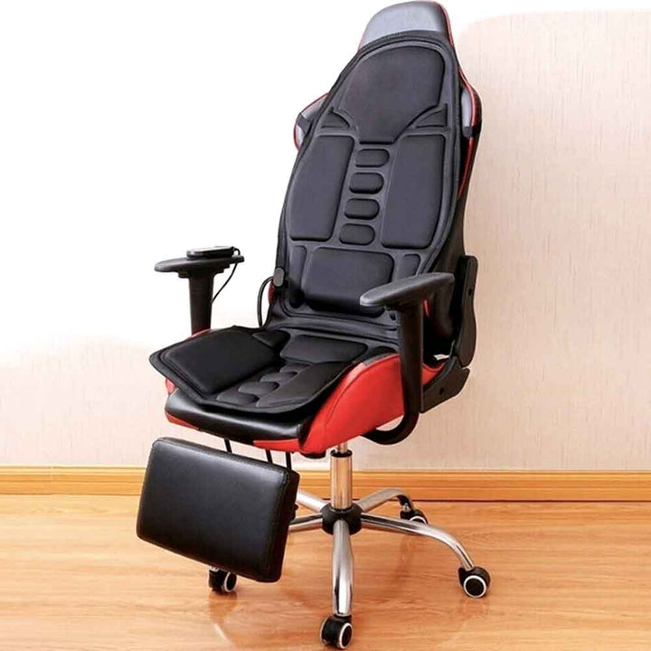 Skanto | Skanto Fashion Massagesitzauflage mit beheiztem Nackenkissen für Auto und Zuhause